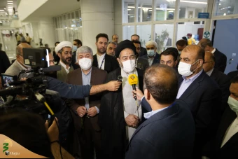 آیین معنوی بدرقه زائران خانه خدا 7