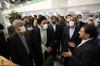 آیین معنوی بدرقه زائران خانه خدا 8