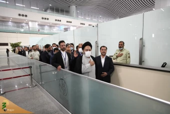 آیین معنوی بدرقه زائران خانه خدا 11