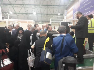 اعزام نخستین گروه زائران حج از فرودگاه شهید مدنی تبریز