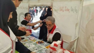1500 کادر بهداشت و درمان در ایام اربعین امسال به زائران خدمت‌رسانی می‌کنند 3