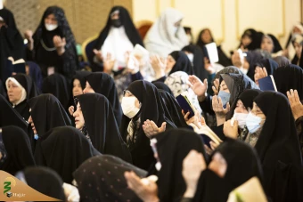 برگزاری اولین مراسم دعای کمیل در مدینه منوره 5