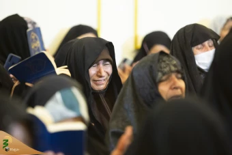 برگزاری اولین مراسم دعای کمیل در مدینه منوره 14