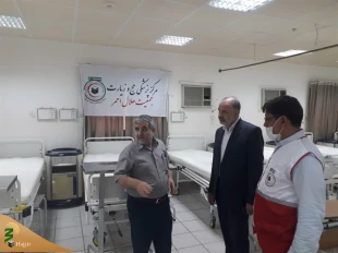 بازدید میدانی رئیس ستاد مکه از آخرین روند راه اندازی مراکز درمانی و ایستگاههای نقل درون شهری 3