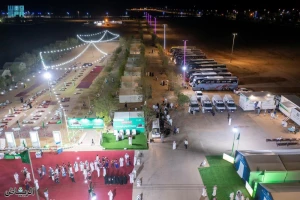 عراقی ها نخستین زائران بیت الله الحرام، که زمینی وارد عربستان شدند