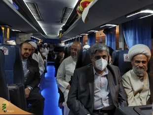 ورود نمایندگان دفاتر آیات عظام و مراجع عظام تقلید به شهر پیامبر(ص) 4