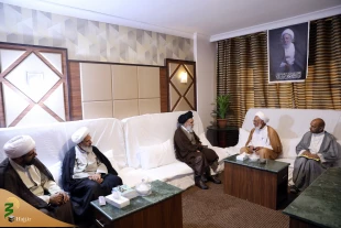 ورود نمایندگان دفاتر آیات عظام و مراجع عظام تقلید به شهر پیامبر(ص) 6