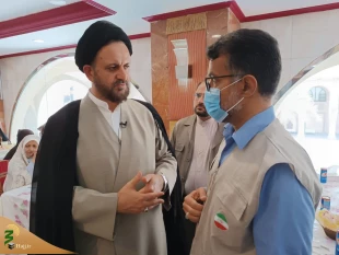 بازدید مسئولان حج و زیارت و بعثه مقام معظم رهبری از هتل المدینه منازلی 7