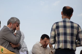 زیارت دوره جانشین ولی فقیه در امور حج و زیارت و رئیس سازمان حج و زیارت به اتفاق هیئت همراه. 3
