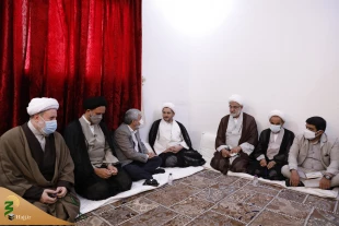 دیدارمسئولان حوزه حج و زیارت  با نمایندگان دفاتر مراجع عظام تقلید درمدینه منوره 8
