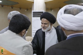 دیدارمسئولان حوزه حج و زیارت  با نمایندگان دفاتر مراجع عظام تقلید 2