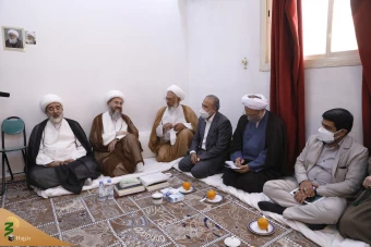 دیدارمسئولان حوزه حج و زیارت  با نمایندگان دفاتر مراجع عظام تقلید 6