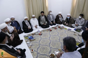 دیدارمسئولان حوزه حج و زیارت  با نمایندگان دفاتر مراجع عظام تقلید 10