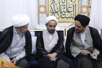 دیدارمسئولان حوزه حج و زیارت  با نمایندگان دفاتر مراجع عظام تقلید 13