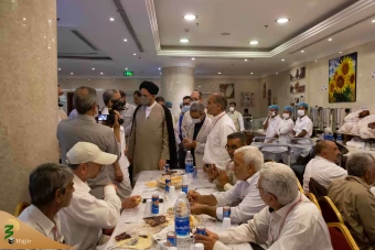 بازدید جانشین نماینده ولی فقیه از هتل های زائران ایرانی در مدینه منوره 8