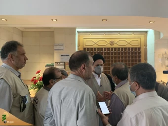 بازدید جانشین نماینده ولی فقیه از هتل های زائران ایرانی در مدینه منوره 13