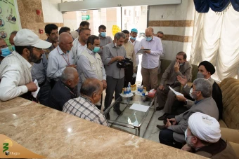 بازدید جانشین نماینده ولی فقیه از هتل های زائران ایرانی در مدینه منوره 14