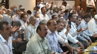 ندبه زائران ایرانی بیت‌الله الحرام در فراق امیرالحاج اعظم  5