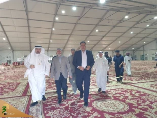 عرفات و منا آماده میزبانی از حجاج ایرانی می‌شود 2