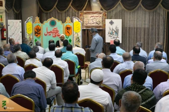 بزگراری با شکوه دعای کمیل در شهر پیامبر 3