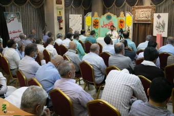 بزگراری با شکوه دعای کمیل در شهر پیامبر 6