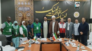 دیدار هیئت پزشکی نیجریه با جانشین سرپرست حجاج ایرانی 2