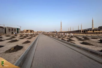 حال‌وهوای قبرستان بقیع در ایام حج تمتع ۱۴۰۱ 15