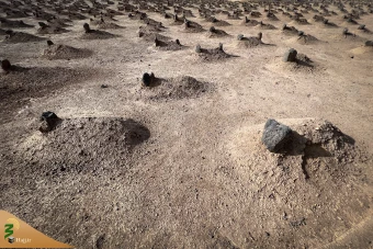 حال‌وهوای قبرستان بقیع در ایام حج تمتع ۱۴۰۱ 17