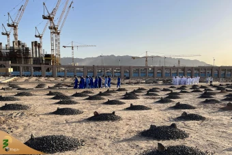 حال‌وهوای قبرستان بقیع در ایام حج تمتع ۱۴۰۱ 26