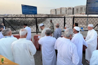 حال‌وهوای قبرستان بقیع در ایام حج تمتع ۱۴۰۱ 23
