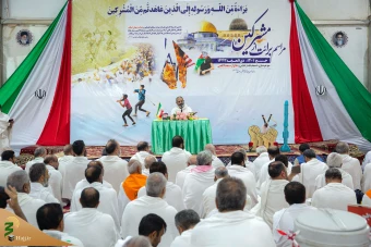 مراسم برائت از مشرکین در صحرای عرفات 18