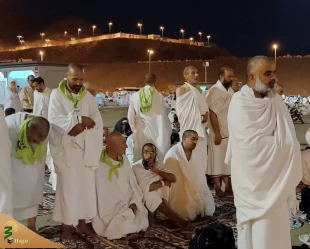 بیتوته زوار بیت‌الله‌الحرام در مشعر‌الحرام 2