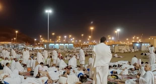 بیتوته زوار بیت‌الله‌الحرام در مشعر‌الحرام 7