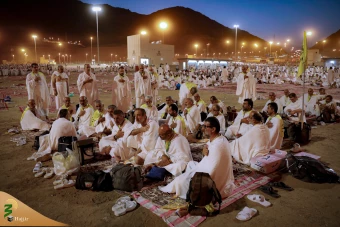 بیتوته زوار بیت‌الله‌الحرام در مشعر‌الحرام 4