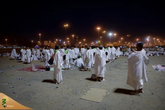 بیتوته زوار بیت‌الله‌الحرام در مشعر‌الحرام 7