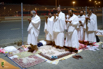 بیتوته زوار بیت‌الله‌الحرام در مشعر‌الحرام 20