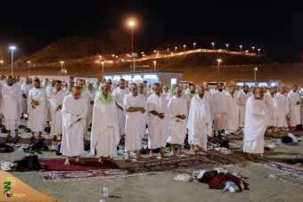 بیتوته زوار بیت‌الله‌الحرام در مشعر‌الحرام 15