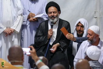 دیدار صمیمانه سرپرست حجاج ایرانی با حجاج کشورهای خارجی 8