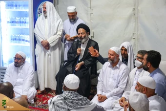دیدار صمیمانه سرپرست حجاج ایرانی با حجاج کشورهای خارجی 17