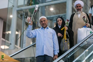 نخستین کاروان حجاج به کشور بازگشتند 8