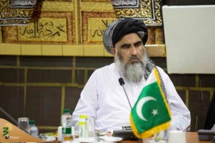 Pakistan Minister of Religious Affairs meets with the Head of the Iranian pilgrims in Mecca 4