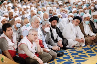 دعای کمیل زائران ایرانی در جوار بیت‌الله الحرام 12