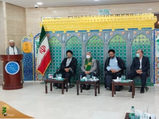 همزمان با عید غدیرخم درمکه دست اندکاران حج با نماینده ولی فقیه در امور حج و زیارت دیدار کردند 3