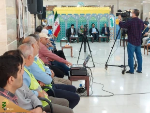 همزمان با عید غدیرخم درمکه دست اندکاران حج با نماینده ولی فقیه در امور حج و زیارت دیدار کردند 11