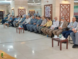 همزمان با عید غدیرخم درمکه دست اندکاران حج با نماینده ولی فقیه در امور حج و زیارت دیدار کردند 12