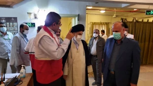 جانشین نماینده ولی فقیه در امور حج و زیارت در مدینه بعد از مرکز اصلی پزشکی حج در مدینه بازدید کرد 3
