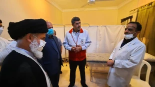 جانشین نماینده ولی فقیه در امور حج و زیارت در مدینه بعد از مرکز اصلی پزشکی حج در مدینه بازدید کرد 4