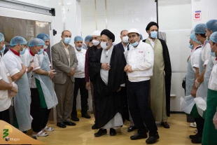 بازدید سرپرست حجاج ایرانی از آشپزخانه الافندیه درمکه 11