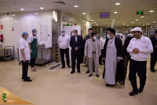 بازدید سرپرست حجاج ایرانی از آشپزخانه الافندیه درمکه 13
