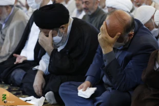 آخرین دعای کمیل زائران ایرانی در شهر پیامبر 10